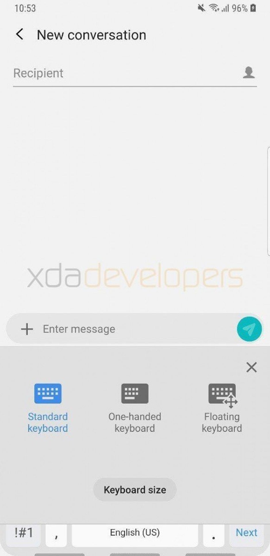 Samsung's keyboard app for Android devices is getting a floating mode