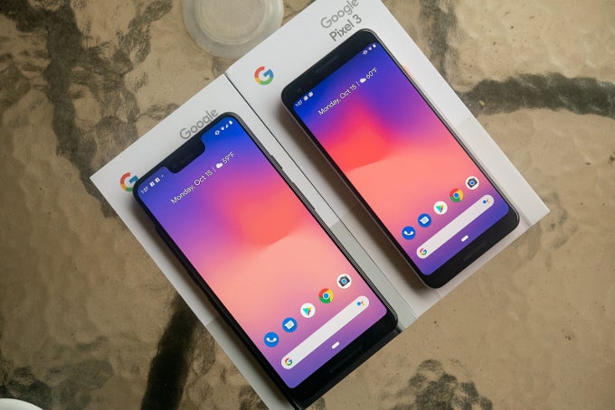 The Google Pixel 3 and 3 XL - two of the few phones running Android Pie - Android Pie still a no-show in latest distribution numbers; Oreo adoption reaches new high