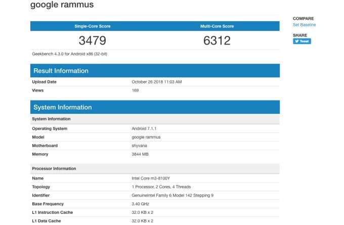 Is Google already working on a new tablet? &#039;Rammus&#039; benchmark seems to suggest so