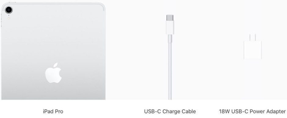 Apple's new iPad Pro 2018 with USB-C will charge faster with the new brick in the box