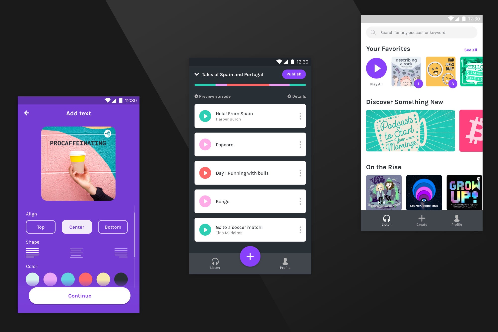 Anchor, 2018 Material Design Award winner for adaptation - Google names four apps as its 2018 Material Design Award winners