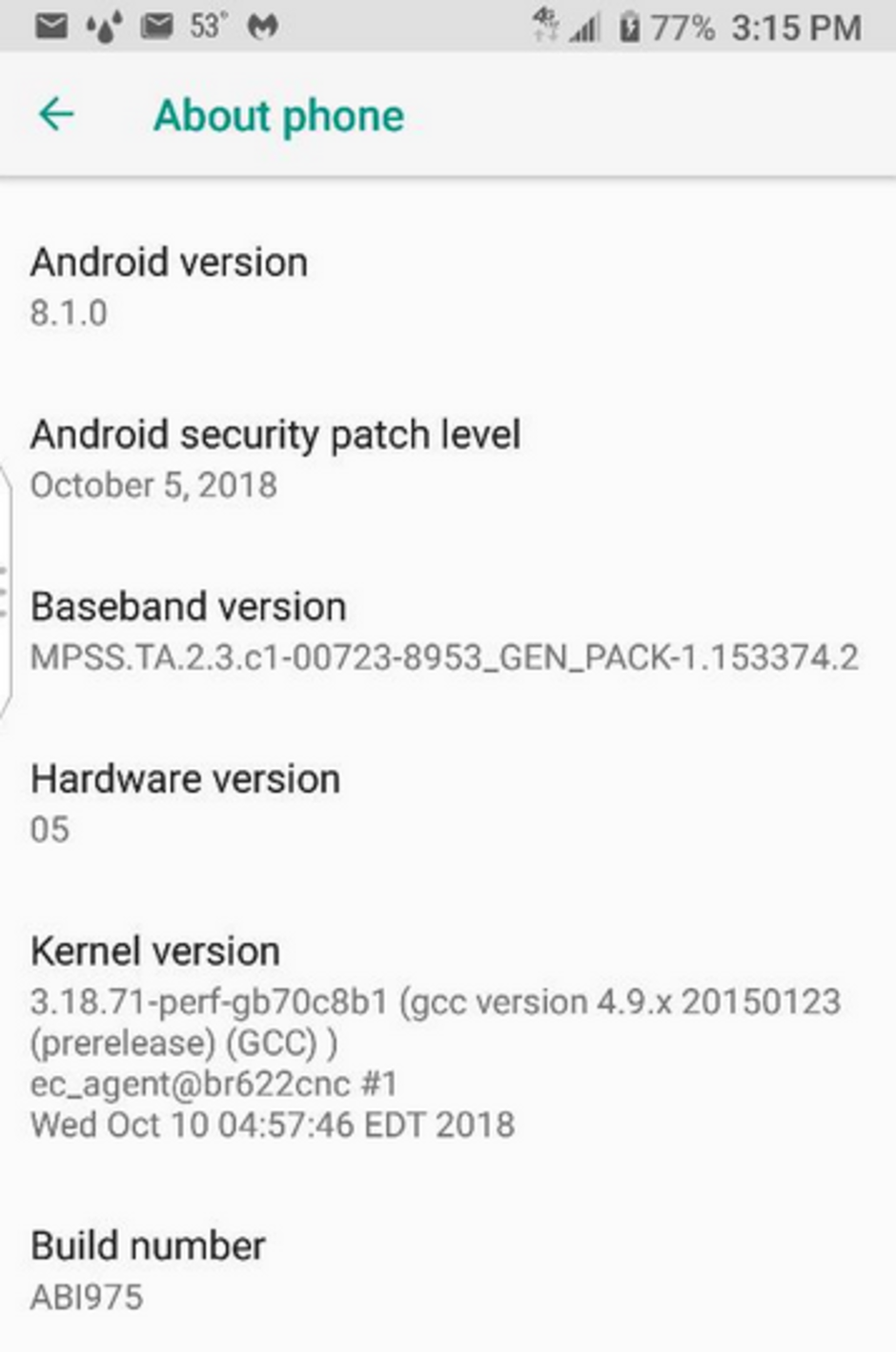AT&T version of BlackBerry KEYone receives October Android security update - AT&T KEYone users receive software update with October security patch