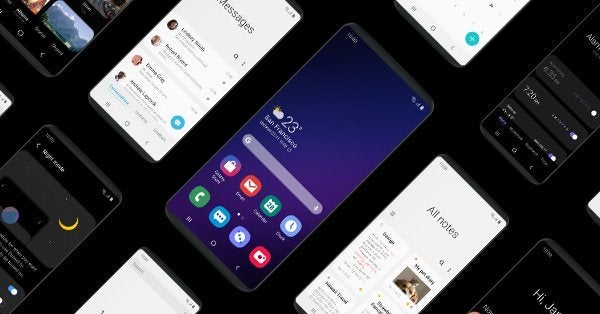 Samsung&#039;s new One UI bottom-half interface is created with foldables in mind, soon in beta for your Galaxy S9 or Note 9 - Samsung&#039;s bendable Infinity Flex display is here, ready for its foldable phone release