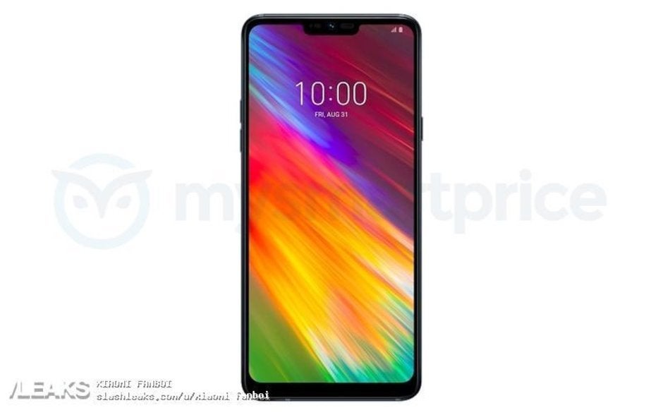 LG Q9 alleged press render. - LG's next phone leaks, new press render shows Q9's front side