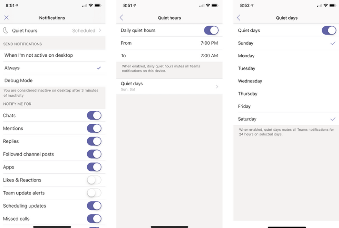 If only all hours could be quiet hours - Microsoft Teams mobile app gets new features, helps you unwind