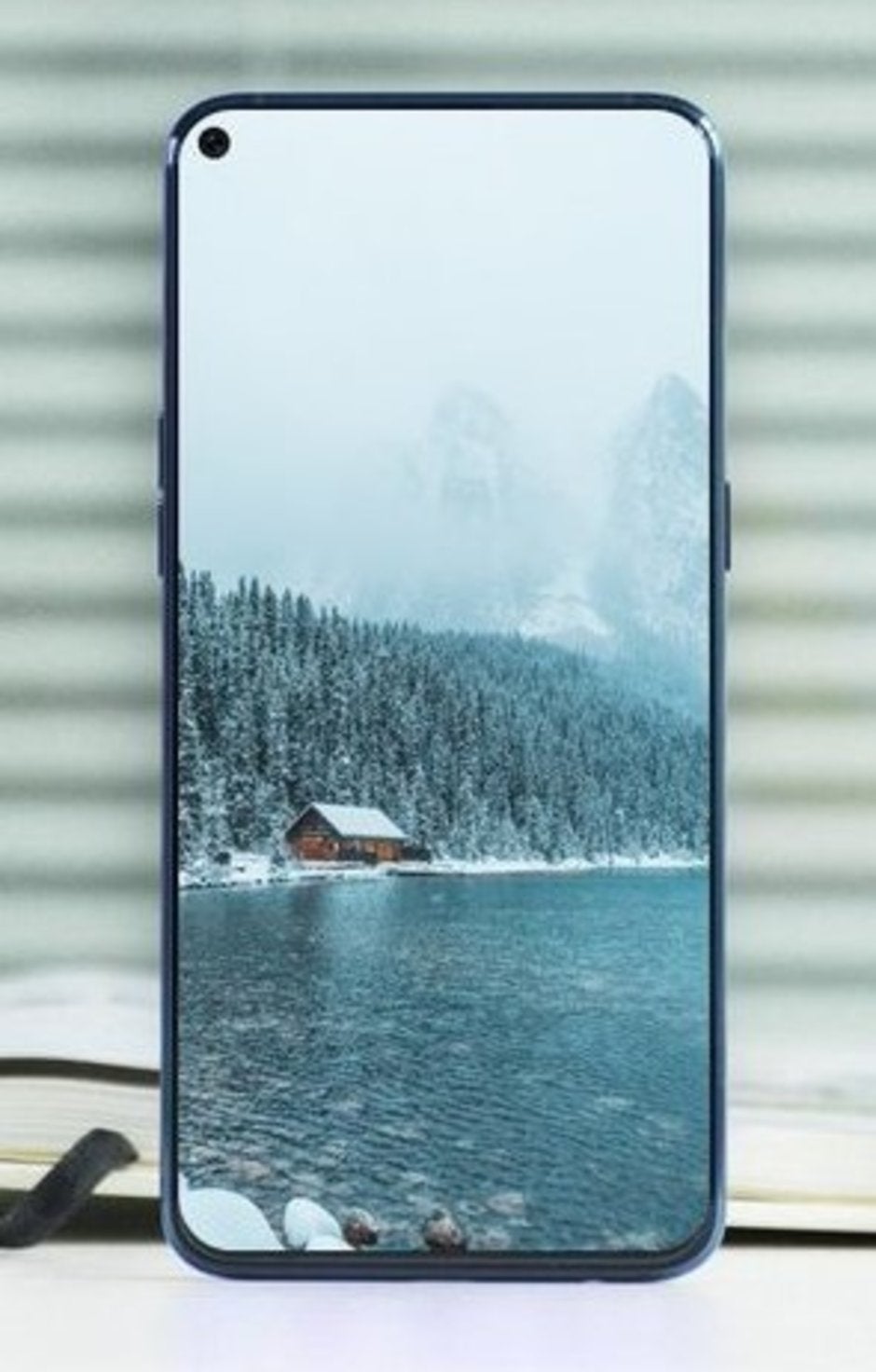 A concept of what Samsung&#039;s Infinity-O panel could look like - The Galaxy S10 will probably use Samsung&#039;s new Infinity-O display