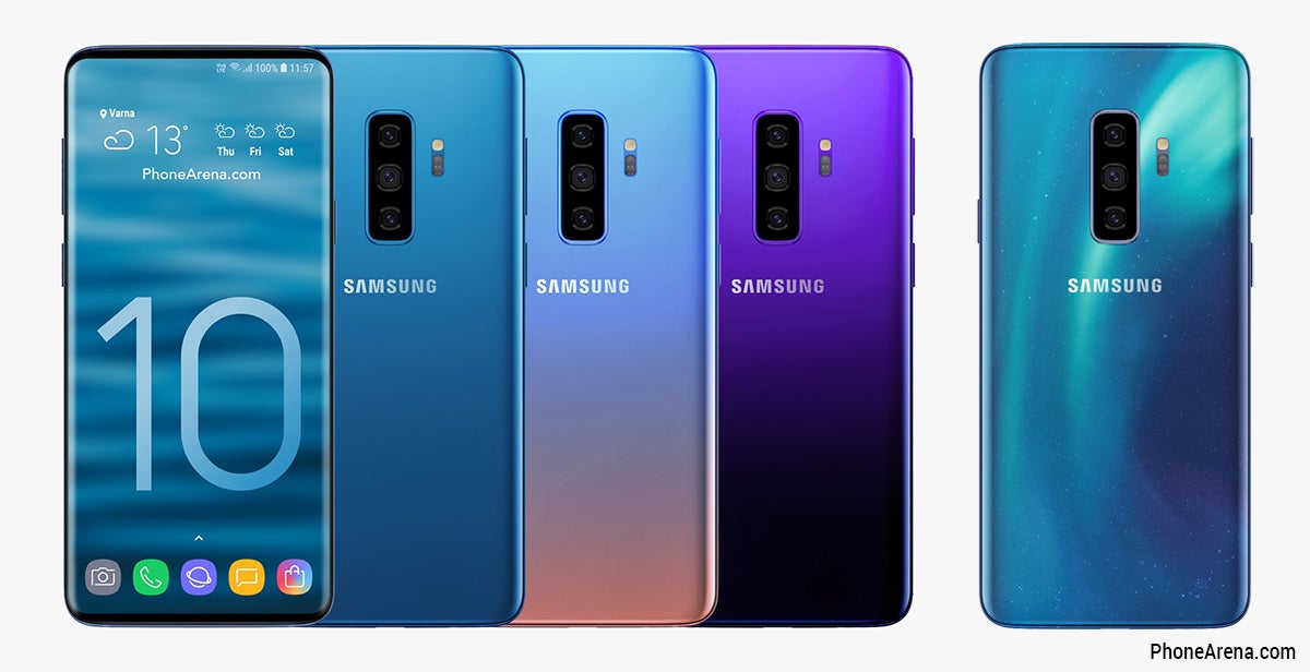 This is what the Galaxy S10 could look like: truly bezel-less with an under-display camera