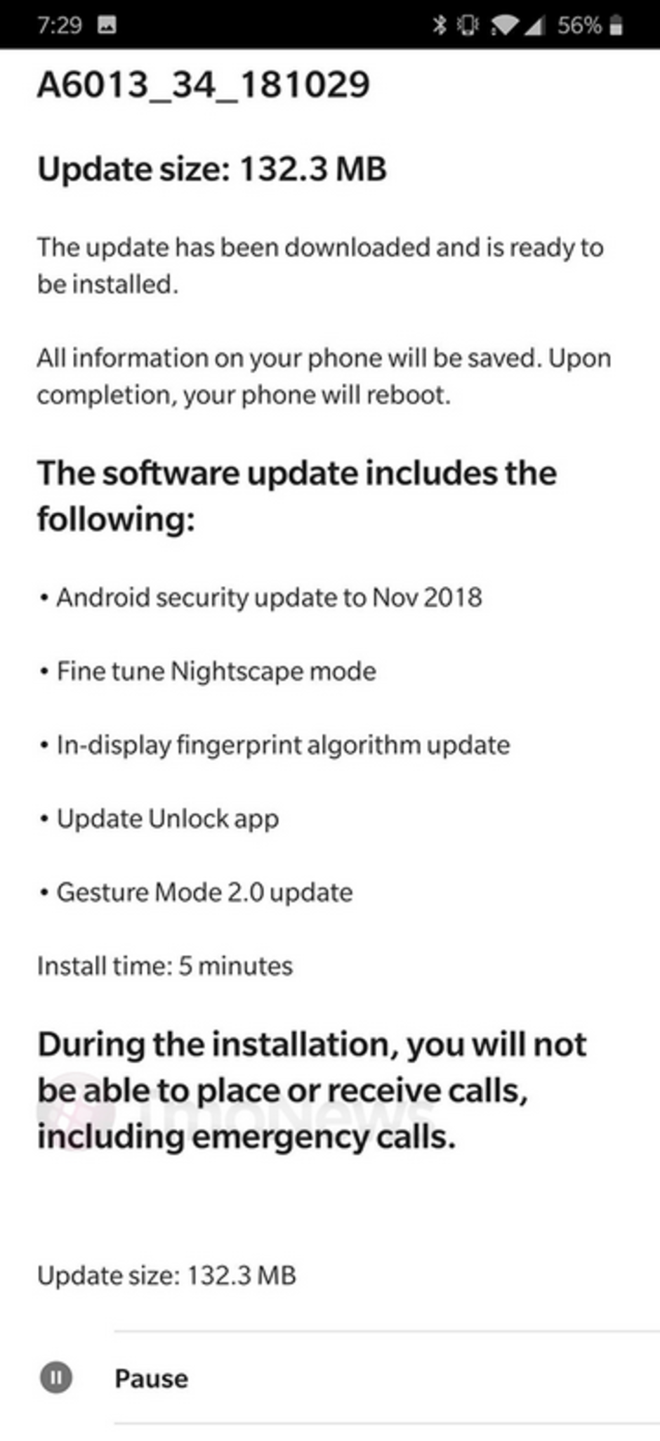 The T-Mobile variant of the OnePlus 6T is getting an update - Update to T-Mobile's OnePlus 6T improves in-display fingerprint scanner and more