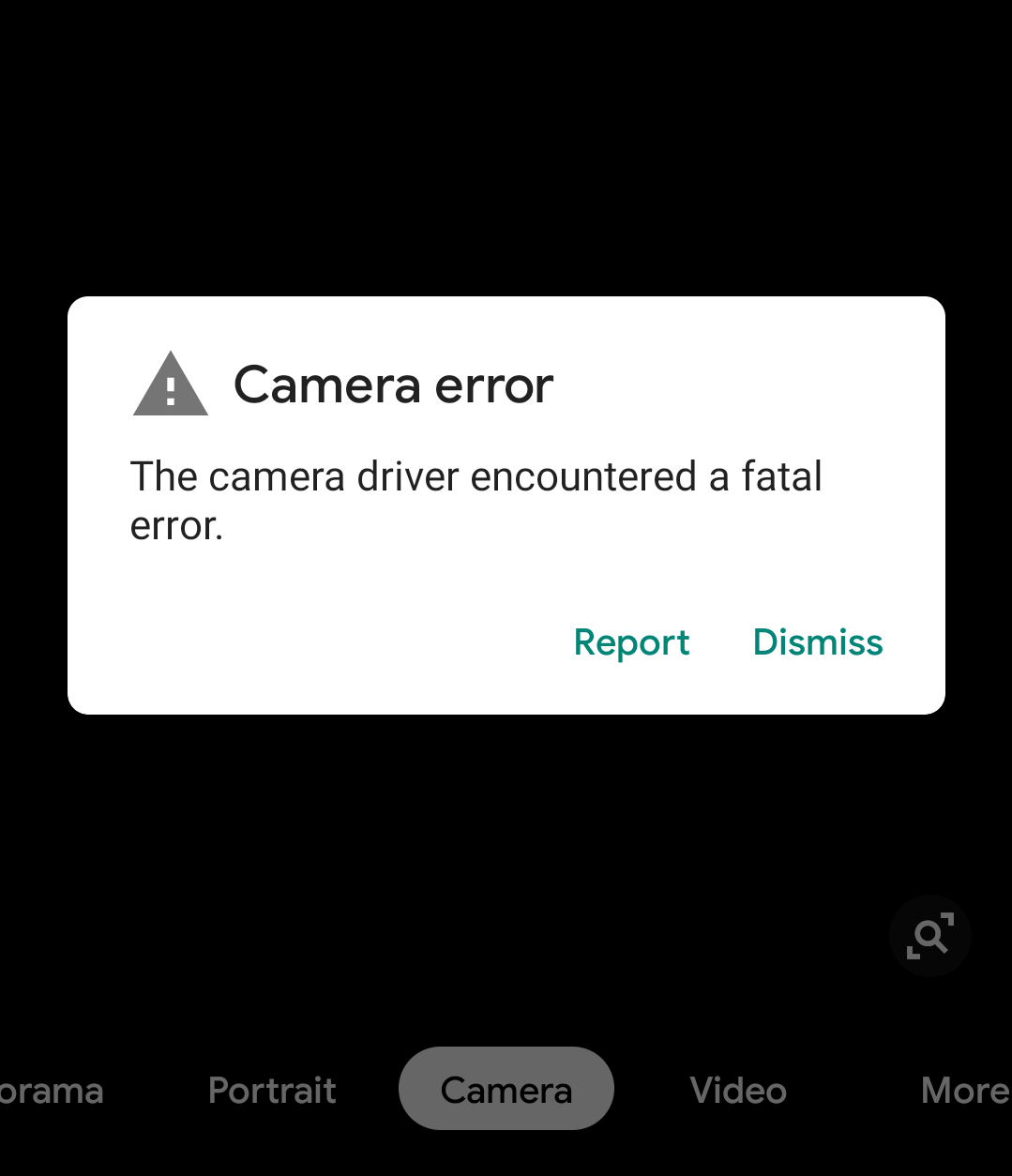 Google Pixel users can’t use the phone’s camera after receiving an error message