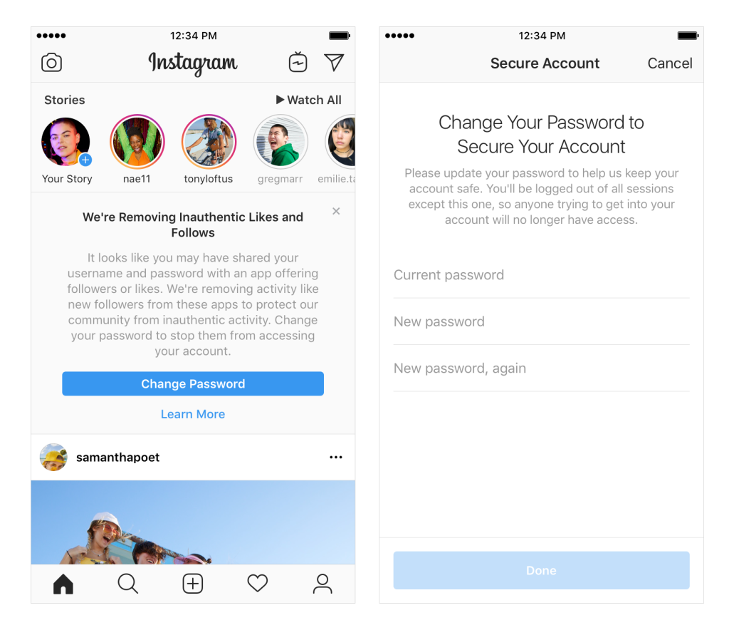 Instagram tired of people illegally boosting their likes and followers, starts cleansing profiles