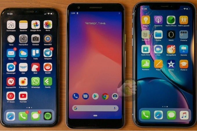 Pixel 3 Lite prototype pictured next to iPhone X and iPhone XR - The Pixel Ultra and Pixel 3 Lite are not the solution to Google's smartphone problems