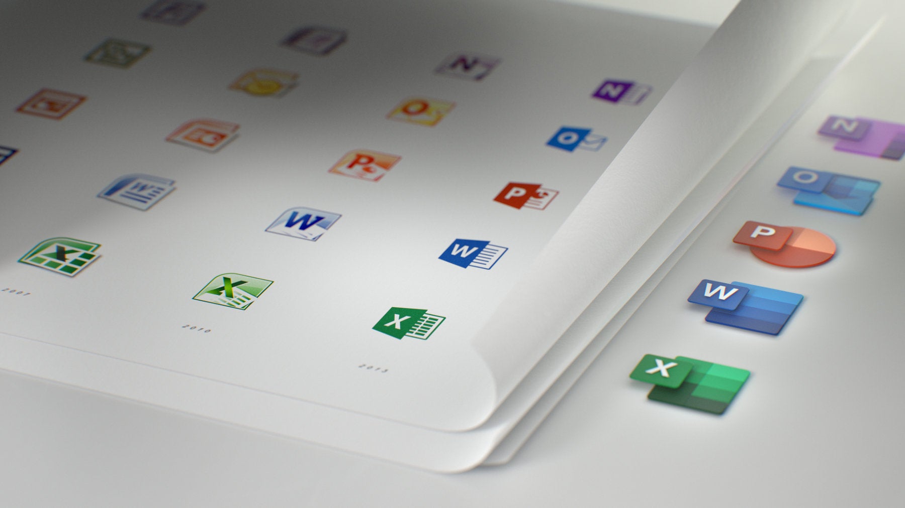 Microsoft reveals major redesign of Office App icons, here is what they look like