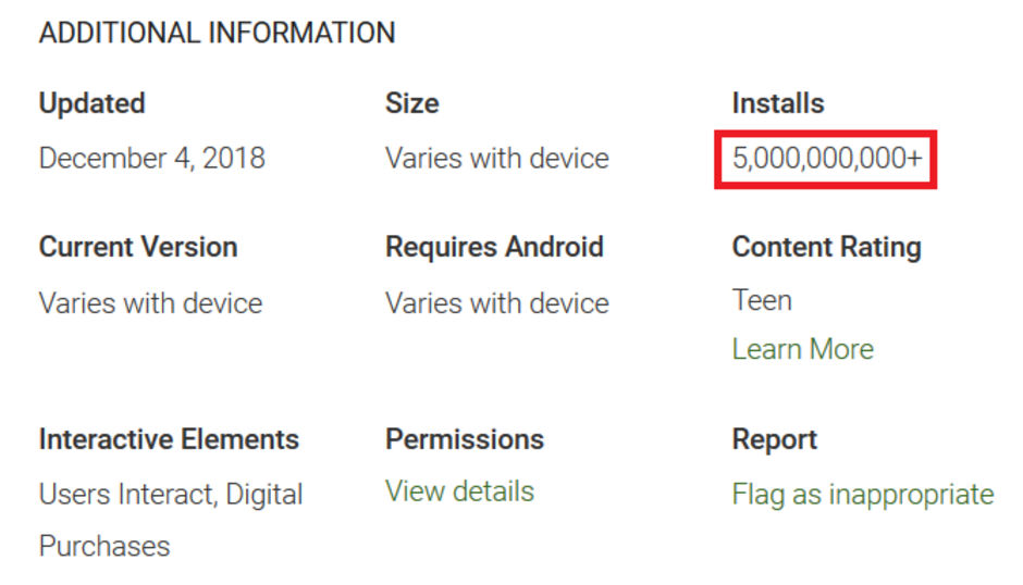 YouTube for Android has been installed more than 5 billion times - YouTube for Android has been installed over 5 billion times