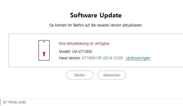 A new software update for the T-Mobile LG G7 has been released via LG Bridge to address recent bootloop issues - LG G7 ThinQ bootloop reports in Europe bring back bad memories for the company