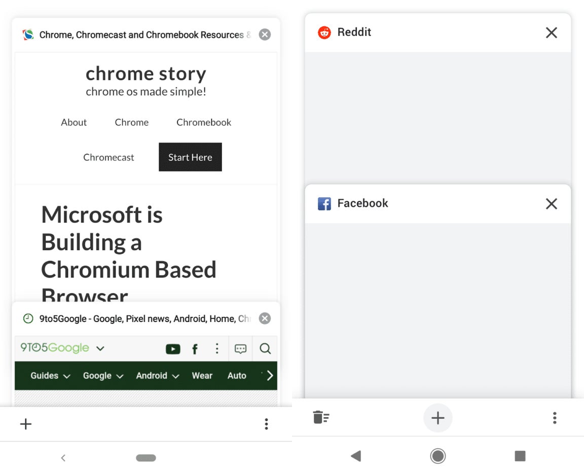 Google Chrome for Android to get a convenient "Close All Tabs" button