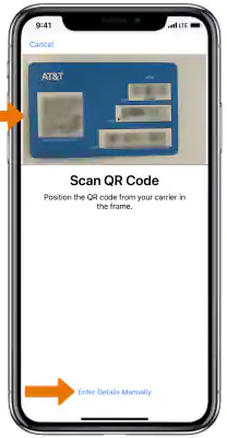 How to activate an AT&amp;T plan on the eSIM of the iPhone XR, XS or XS Max