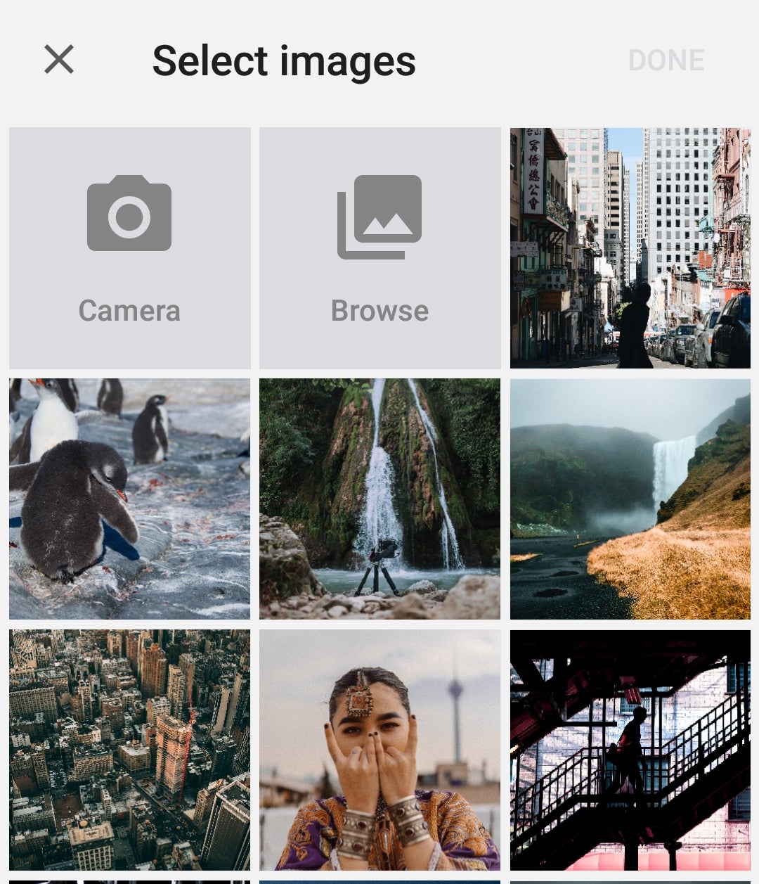 The new Photopicker layout - Apps Optimized: Google Chrome tips &amp; tricks for better browsing on Android