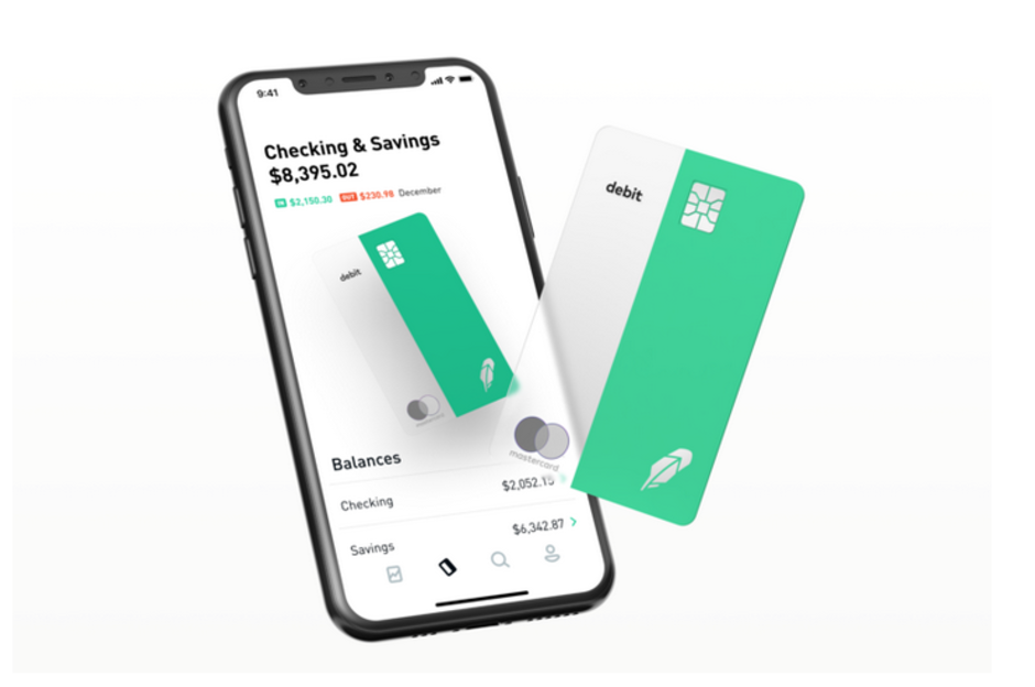 Brokerage and banking services are available together on the Robinhood app - Robinhood adds free no-fee checking and banking to its trading app
