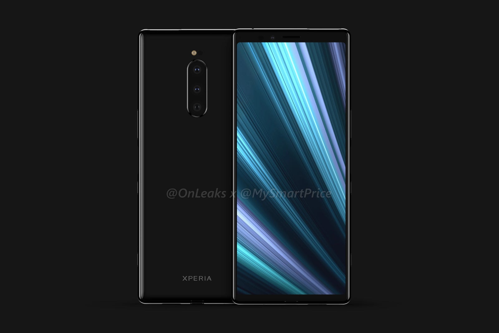 Sony Xperia XZ4 design mockup - Sony Xperia XZ4 allegedly strolls through AnTuTu&#039;s benchmark database, accidentally sets new record