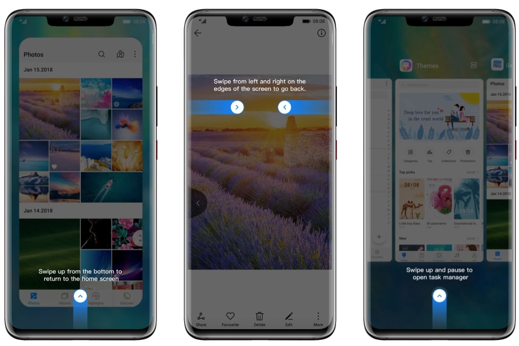 Apple takes the cake in navigation gestures, followed by Huawei's side swipes (poll results)