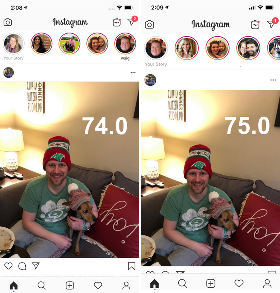 Update to Instagram v.75 breaks screen support for 2018 iPhone models - Instagram update results in loss of screen support with 2018 Apple iPhone models