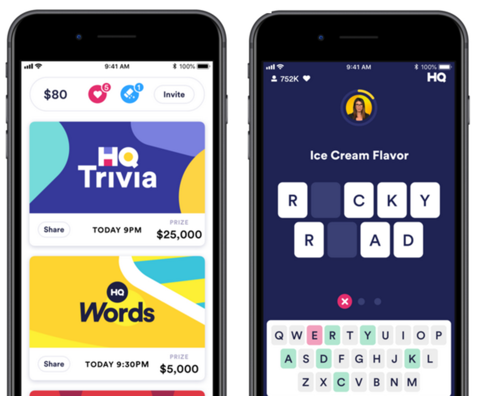 HQ Words is now being played every evening in the states - New HQ Words game starts streaming daily; solve word puzzles to win real cash