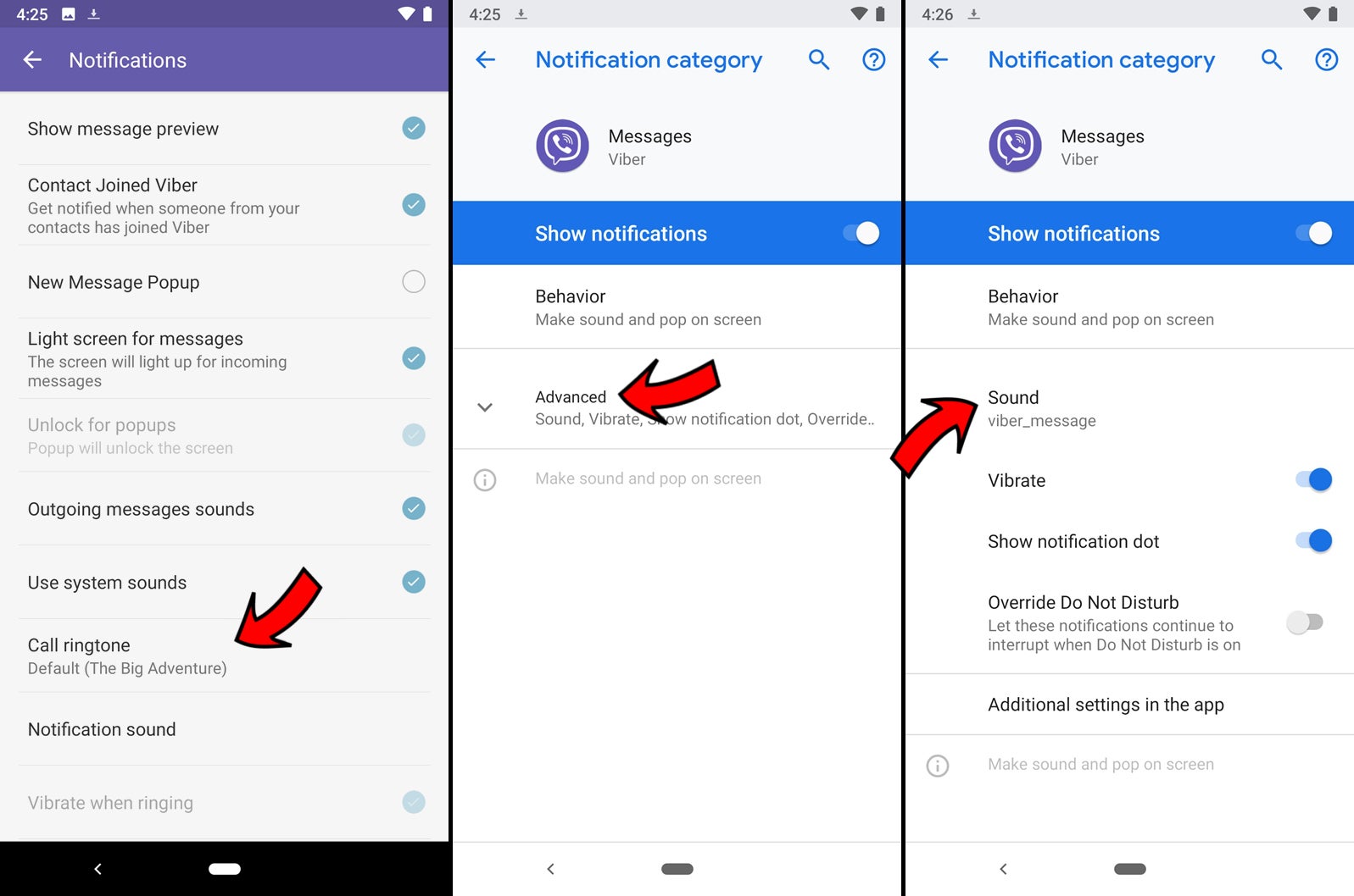 How to change the notification sounds in Facebook Messenger, Hangouts, Viber, and WhatsApp (Android tutorial)