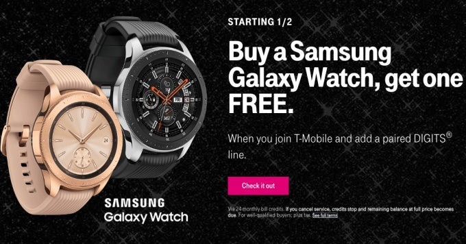 samsung watch buy one get one