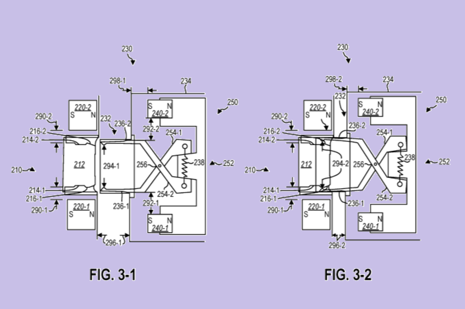 Another illustration from the patent application - Microsoft files patent application for a magnetic USB-C system to be used on Surface tablets