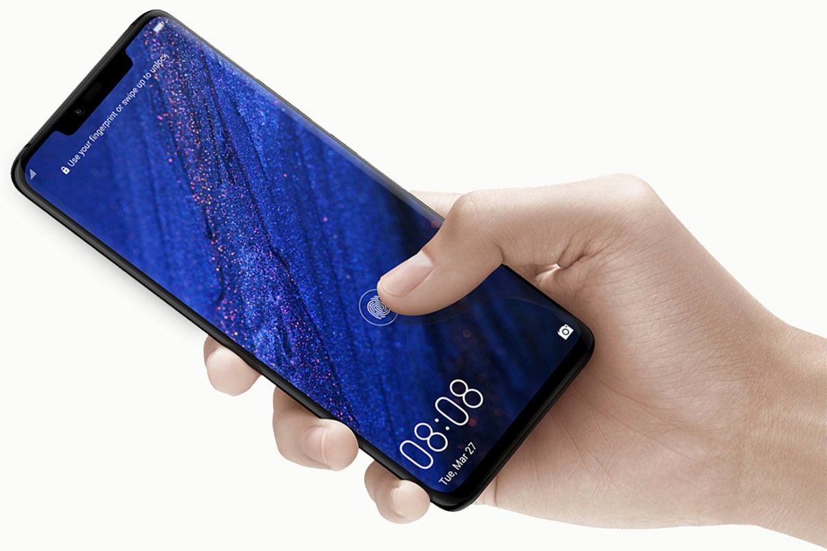 The Mate 20 Pro also uses an in-screen fingerprint scanner - In-screen fingerprint scanners are not good enough yet