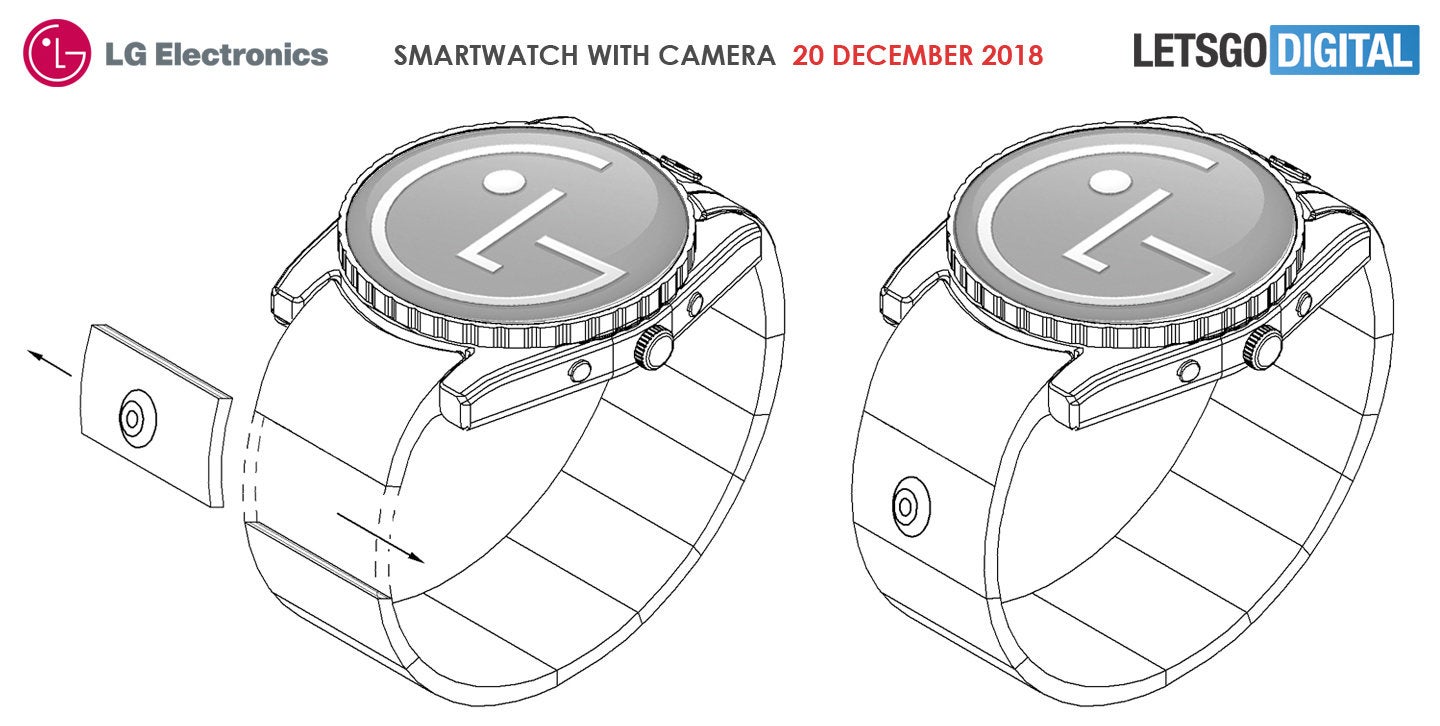 LG&#039;s next smartwatch may include a modular camera