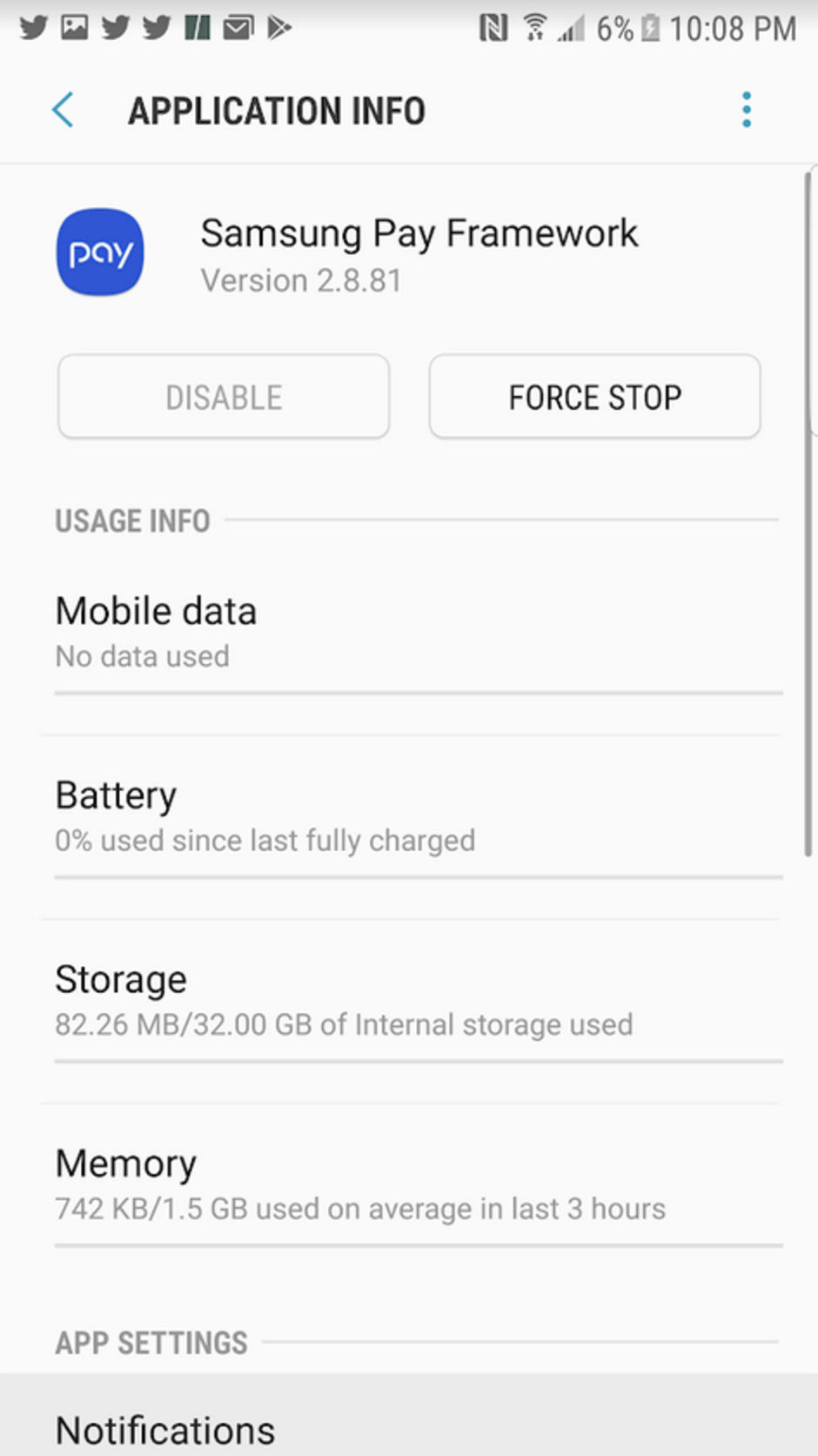 Force closing the Samsung Pay Framework app is the best workaround for this issue to date - Samsung Pay Framework app is devouring battery life on some Galaxy phones