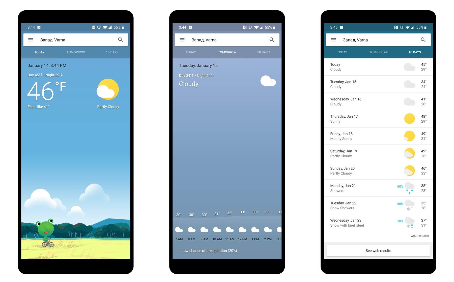 How to get Google&#039;s Weather app on your Android phone home screen