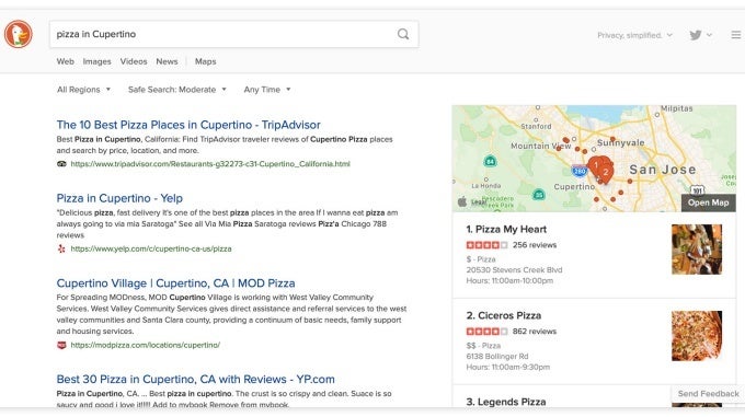 Apple Maps joins forces with DuckDuckGo to try to beat Google at the privacy game