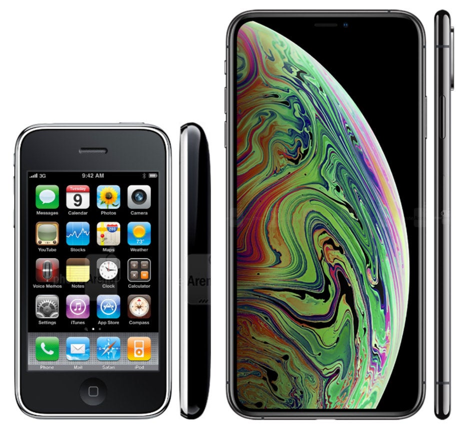 Apple iPhone 3GS, Apple iPhone XS Max - #10yearchallenge: This is what flagship smartphones looked like 10 years ago