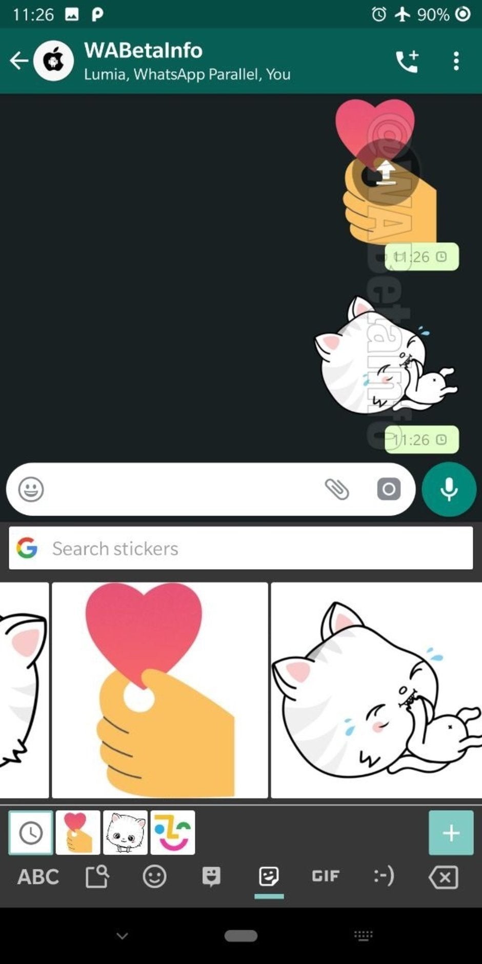 WhatsApp to bring stickers integration to Gboard keyboard app for Android