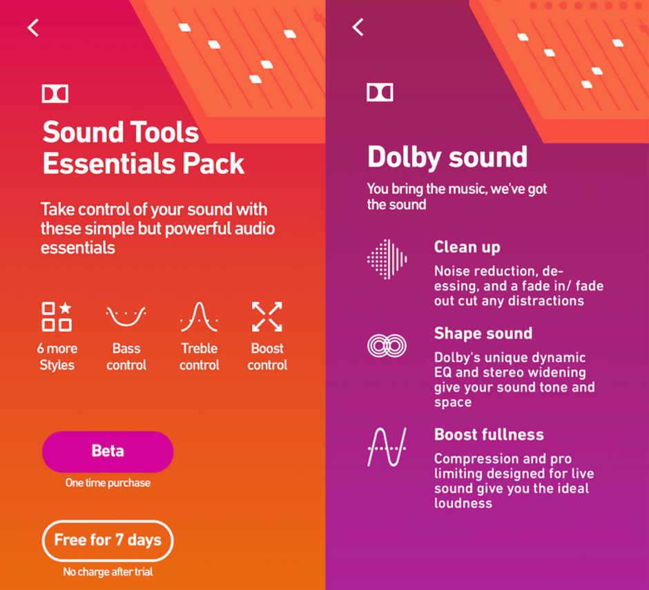 Dolby is testing a mobile app allowing musicians to record studio quality music on their phone - Dolby's "234" app will allow musicians to record studio quality music on a phone