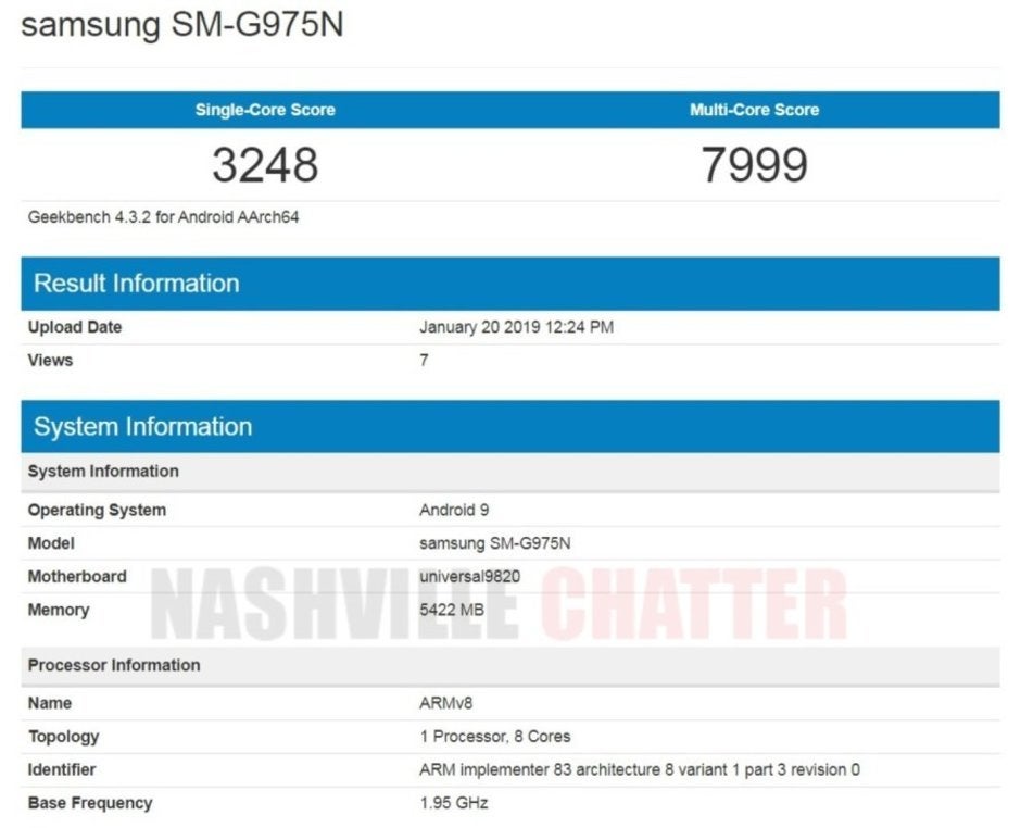 The Global Galaxy S10+ just set some very underwhelming benchmark scores