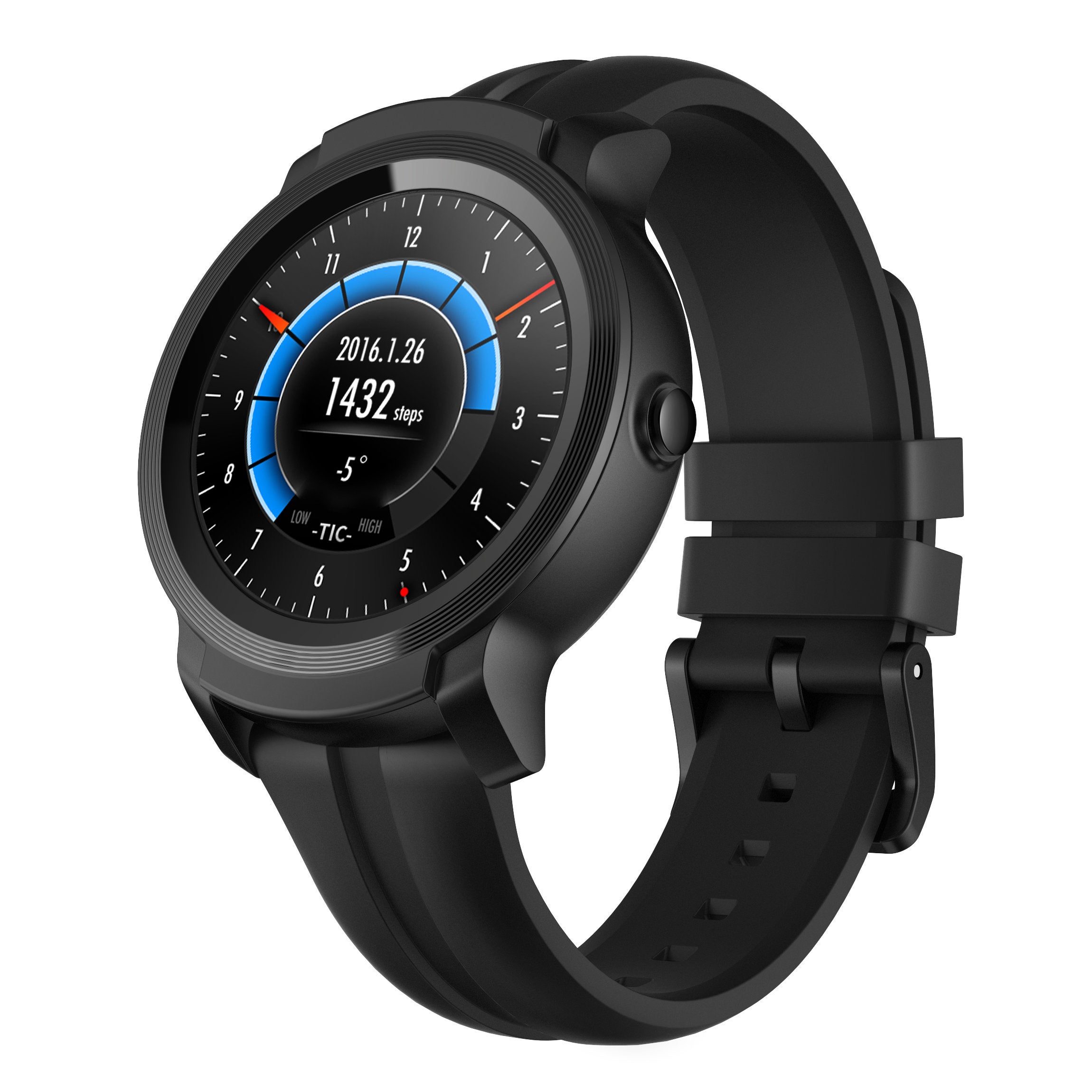 TicWatch E2 - Affordable TicWatch E2 and TicWatch S2 smartwatches now available in the U.S.