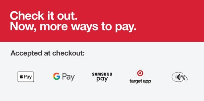 Target announces official support for Samsung Pay and Google Pay in addition to Apple Pay