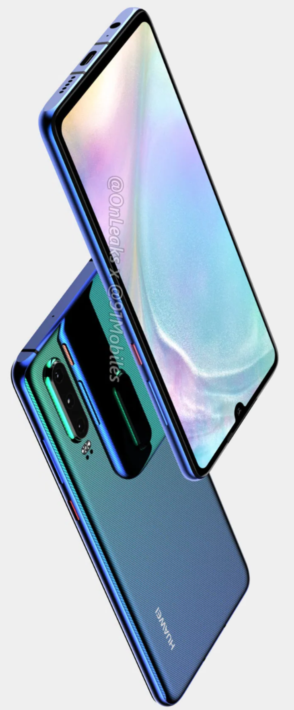 Huawei P30 series leak: big displays, impressive cameras, lots of RAM