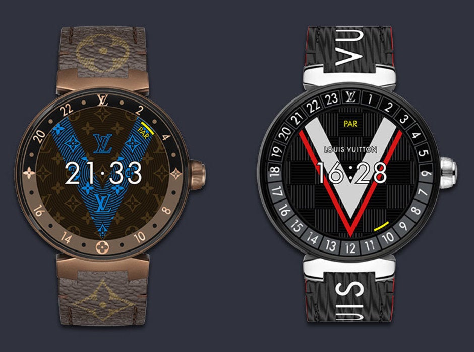 Louis Vuitton releases a $2,450 Android Wear watch for reasons