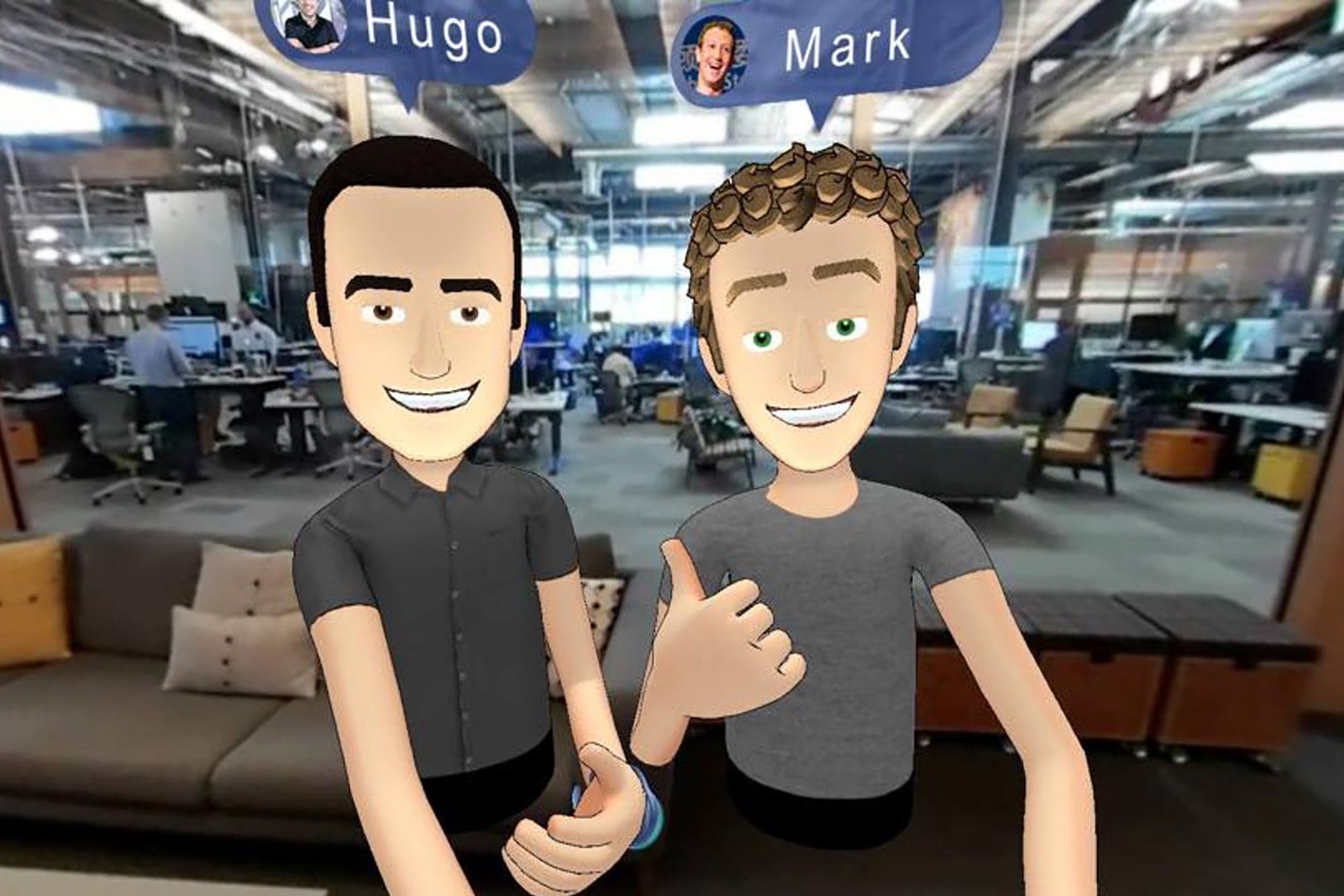 Facebook&#039;s slightly creepy idea of VR avatars - Mobile VR is dead