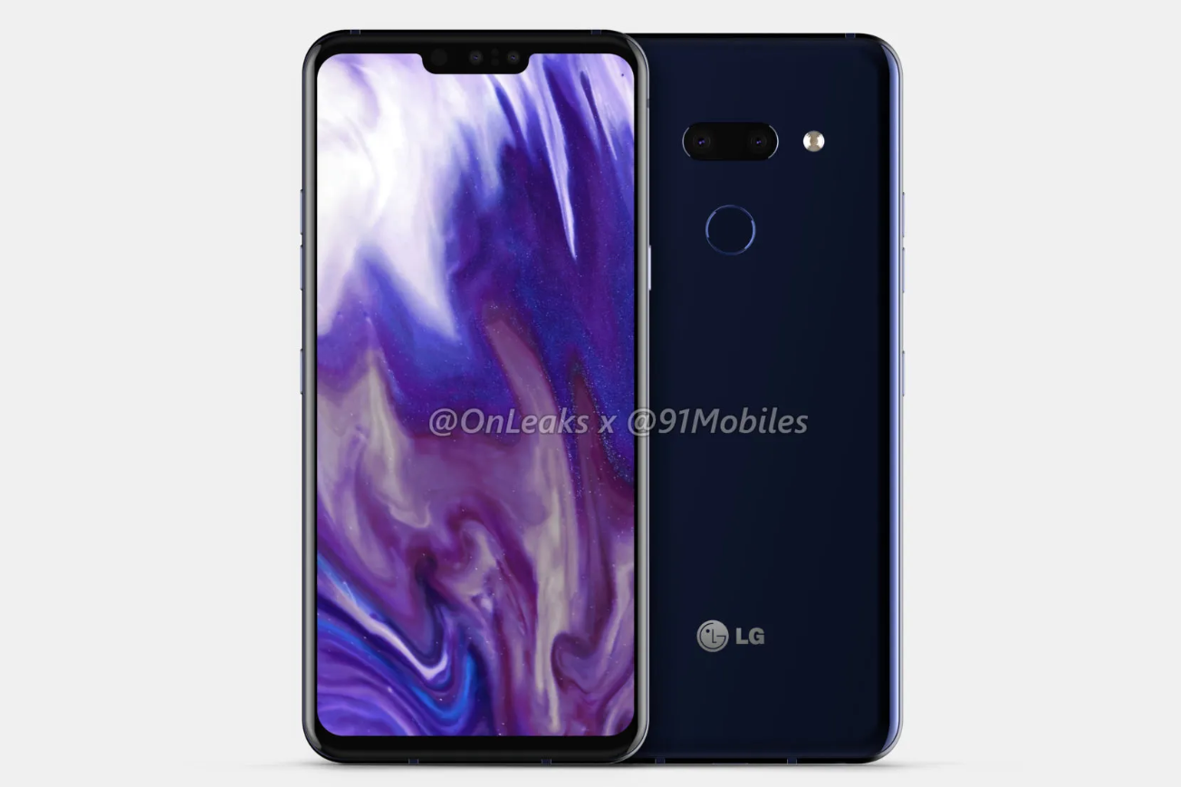 Spot the difference. This is the 'Alpha' prototype which LG stated wasn't its flagship - Alleged LG G8 ThinQ renders showcase a very familiar flagship design