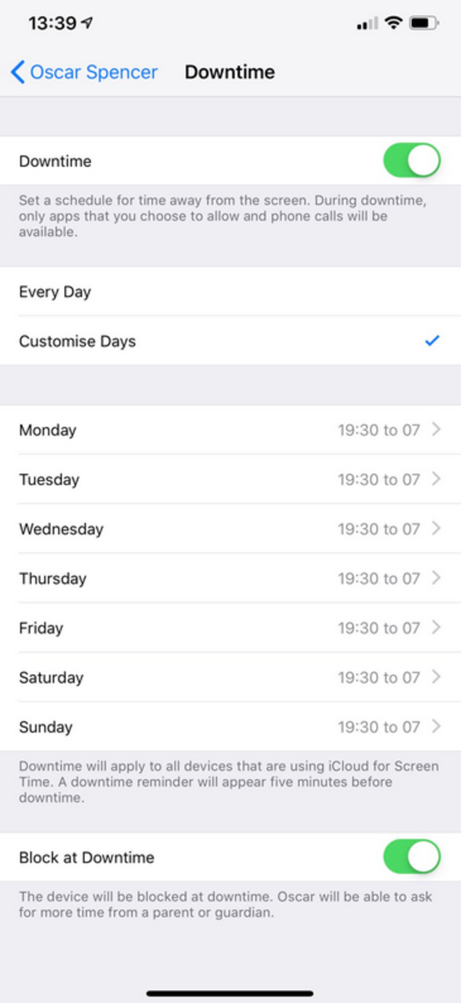 The iOS 12.2 beta allows Screen Time users to create different Downtime settings for each day of the week - Screen Time gets a major new feature with iOS 12.2 beta