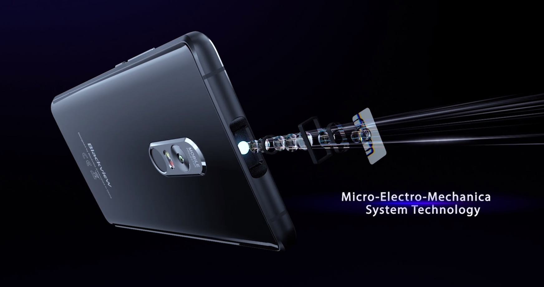 The Blackview MAX1 smartphone has a feature that will take your viewing experience to another level