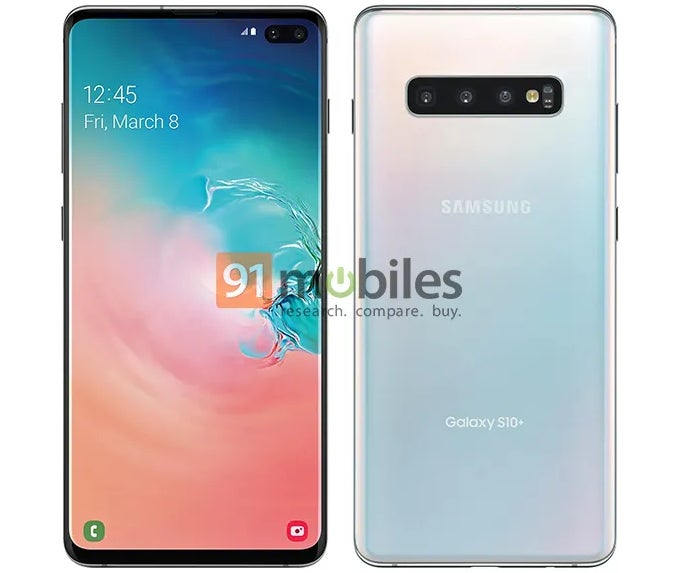 &quot;Official&quot; Samsung Galaxy S10+ renders leak out and may confirm a release date