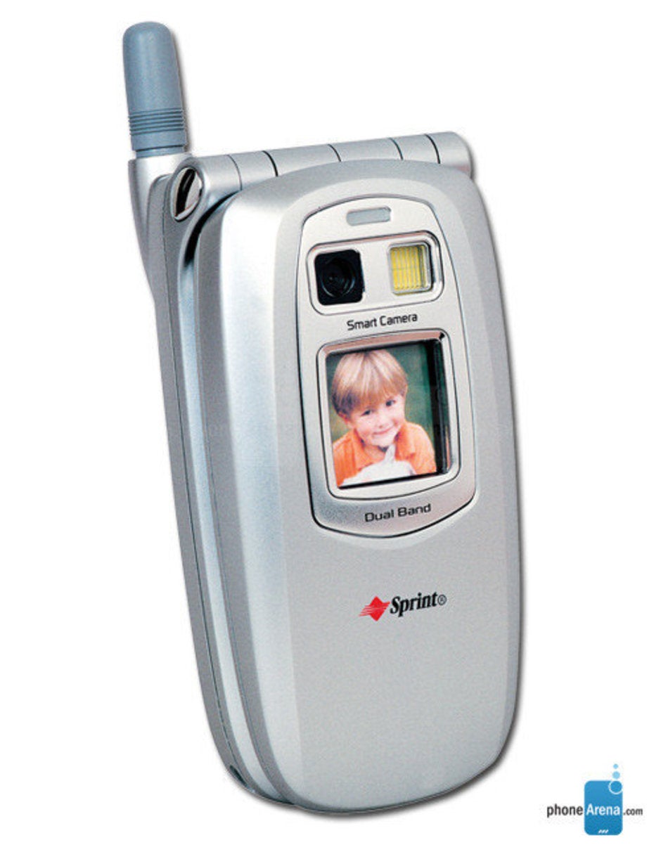 Sprint customers were one the first to experience having a camera in a phone with the Sanyo SCP-5300 back in 2002. - These were the classic flip phones that everyone used (and we miss them)