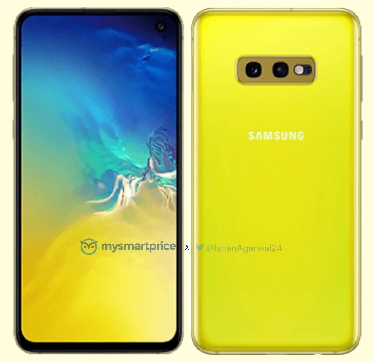 Galaxy S10e in electrifying yellow - Galaxy S10, S10+ and S10e release date, price, news and leaks