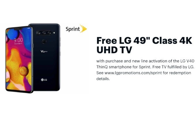 LG V40 ThinQ is cheaper than free in new Best Buy deal throwing in 49-inch 4K TV